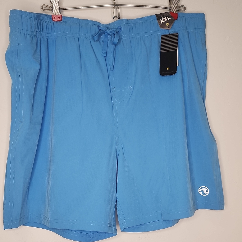 NWT Sz XXL OCEAN CURRENT blue swim trunks.      B74